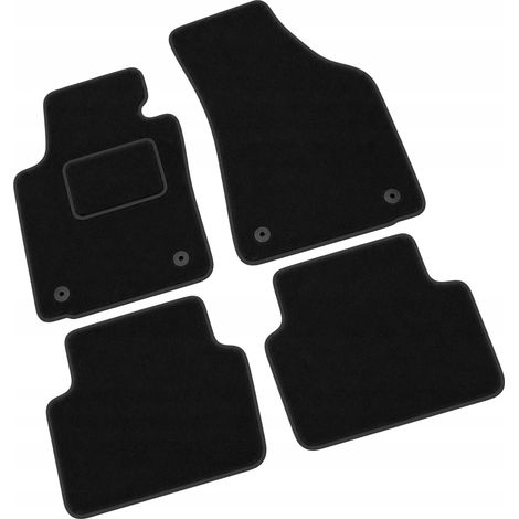 Tapis de sol en velours pour Seat Leon II 2 (2005-2012) - Tapis de sol B (1/5)