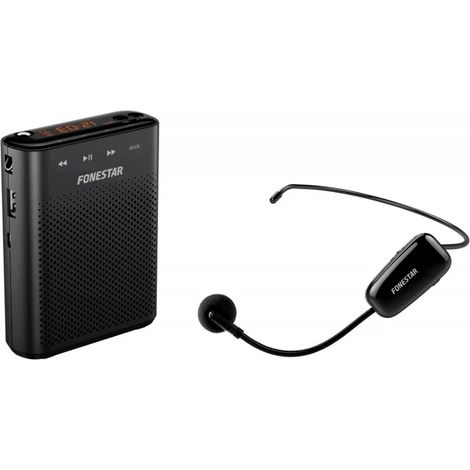 [NON UTILIZZATO] Fonestar speaker-w30 amplificatore portatile con microfono e registratore usb/microsd/mp3
