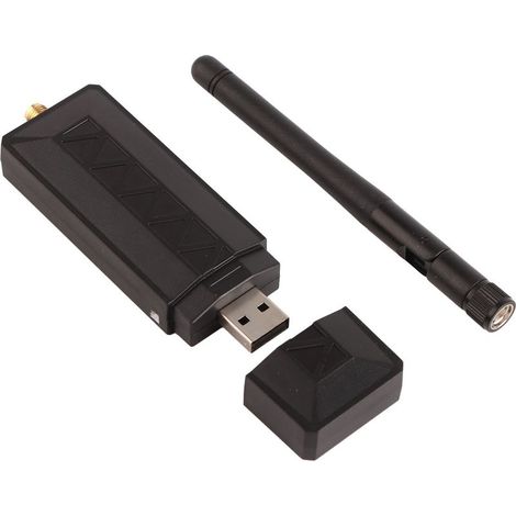 Carte WiFi USB AR9271 avec Antenne Détachable 2DBI pour Ordinateur et Télévision (1/5)