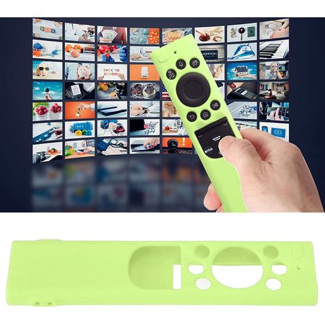 Housse silicone protecteur pour télécommande Samsung TM2180E BN59 - Anti-dérapage, facile à installer, écologique, cordon intégré (1/5)