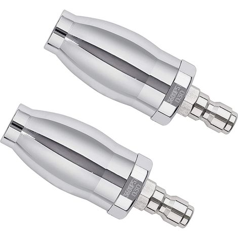 2X Buse Turbo pour Laveuse à Pression, Buse Rotative pour Eau Chaude Et Froide, Connexion 1/4 Pouce, Orifice 3.0, 3600 PSI (1/5)