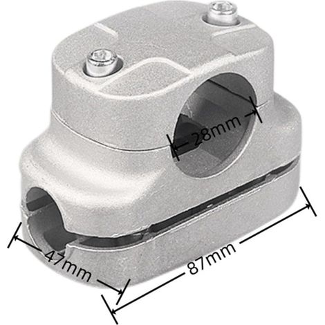 Dengmx-Pince de poignée tondeuse à gazon robuste - aluminium, compatible divers débroussailleuses et débroussaill - été / jardinage (1/5)