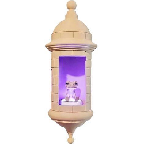 Lampe murale grenouille coqui portoricaine imprimée en 3D avec télécommande, multicolore, décoration caribéenne, flexible, idée cadeau, pour bureau, chambre d’enfant, chambre (1/5)