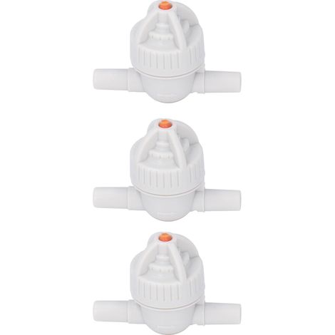 Lot de 20 micro-irrigateurs de jardin, amovibles et lavables, avec système anti-goutte et double valve anti-fuite externe de 6 mm. (1/5)