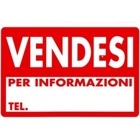 10PZ CARTELLO "VENDESI" - cm.30x20h.