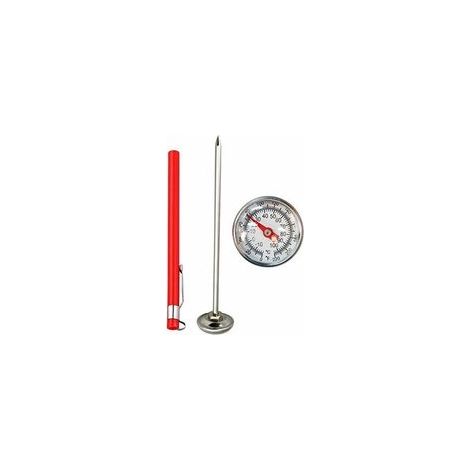 Thermomètre de sol écologique en acier inoxydable SS304 – Étanche – Plage de température 0°C à 220°C – Précision ±2°C (1/5)
