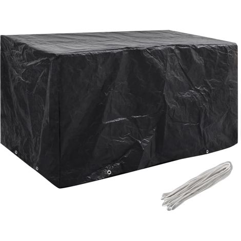 Maison Exclusive - Coperture Arredi Giardino 2 pz 8 Occhielli 180x70x90 cm