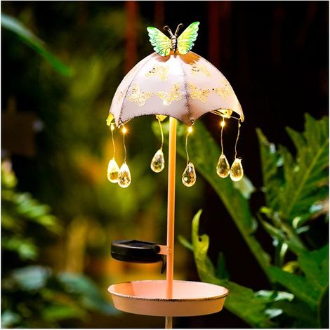 Mangeoire à oiseaux solaire suspendue pour l'extérieur, mangeoire à oiseaux de type parapluie de jardin étanche, mangeoire à oiseaux de jardin (1/4)