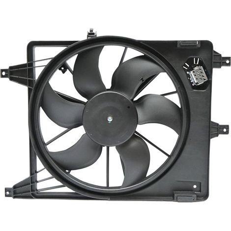 Ventola di raffreddamento del radiatore GMV Logan/Sandero benzina con aria condizionata 6001550769 (1/4)