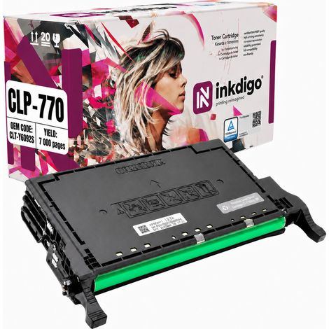 Toner Inkdigo CLT-Y609S compatibile con Samsung CLP-770ND CLP-775N CLP-775ND certificato TÜV (1/5)