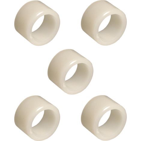 5x coussinet entretoise cylindrique plastique nylon vis rondelle palier lisse roulement précision isolation, 15 x 20 x 15mm (1/3)