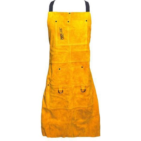 UFO GREMBIULE PER SALDATURA IN PELLE CROSTA DI BOVINO CON TASCHE 60 x 90 cm