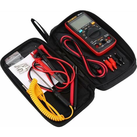 Multimeter-Kit mit automatischer Bereichswahl: Genaues Testen und Messen von AC-/DC-Spannung – AN8009 Digitalmultimeter mit elektronischer Drahtprüfsonde im Lieferumfang enthalten