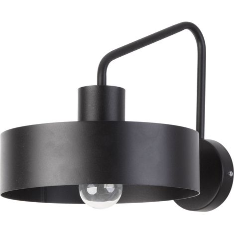 Applique murale loft noire Jumbo E27 15W Sigma