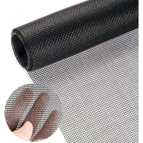 Grille de fenêtre, 120 x 250 cm, grille de fenêtre réglable, store enrouleur de grille de fenêtre, grille de fenêtre anti-rayures (1/4)