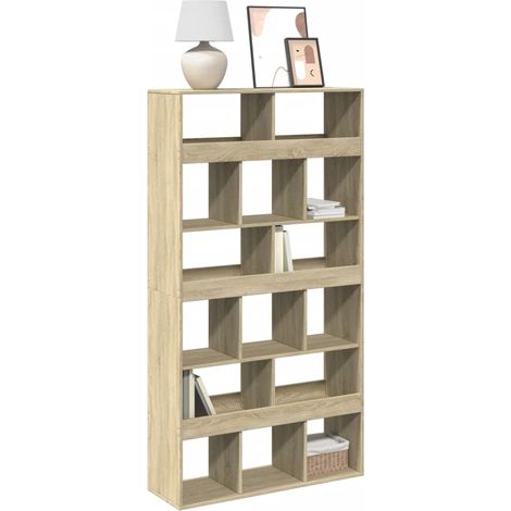 Bücherregal Sonoma-Eiche 100x33x187,5 cm Holzwerkstoff