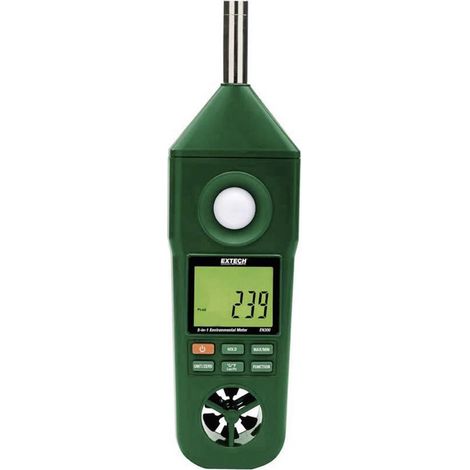 Extech Dispositivo de medición ambiental 5 en 1 negro