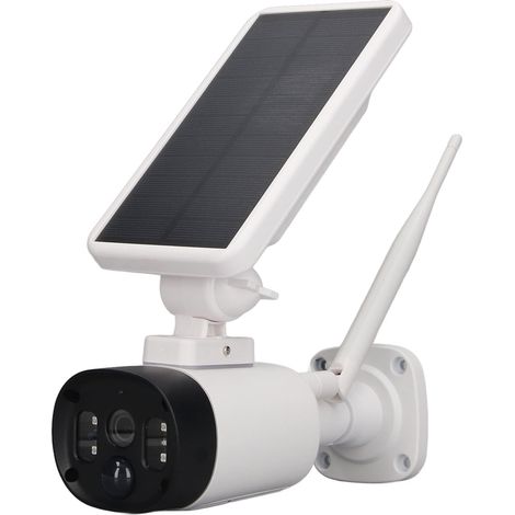 Kabellose WLAN-Solarkamera, IP66 wasserdichte Überwachungskamera für den Außenbereich mit integriertem Akku (1/5)