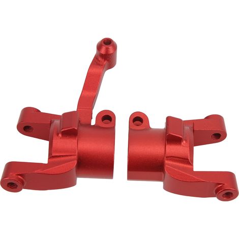 Support de moyeu en C en alliage d'aluminium pour voiture RC Axial SCX6 1/6 (rouge) (1/5)