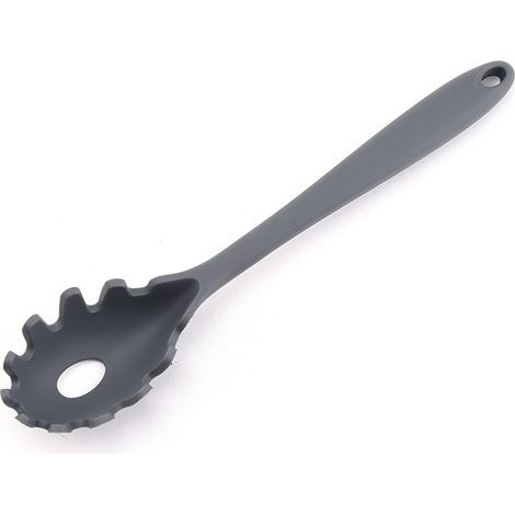 Cuillère À Pâtes En Silicone - Pinces À Poudre Et Cuillère Combinées - Pour Spaghetti Et Nouilles - 1 Pièce (1/5)