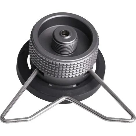 Adaptateur de conversion pour cartouche de gaz, embout, type bouteille, entrée, vis, valve, sortie, réchaud à gaz de camping, recharge de butane, adaptateur pour réchauds de cuisine portables (1/3)