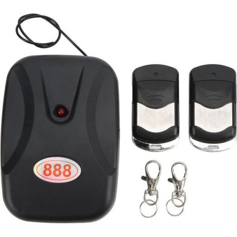 Clé de télécommande sans fil 220V 10A Commutateur de relais de télécommande sans fil 433.92MHz Ouvre-porte de garage avec (1/4)