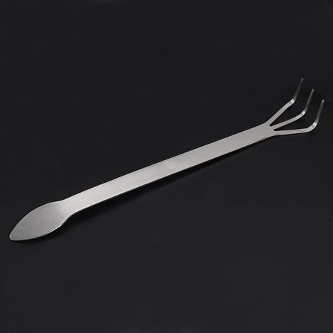2-in-1 Stainless Steel Bonsai Root Rake Spatula (1/5)