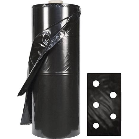TELO PER PACCIAMATURA FORI SFALSATI 100 mt -dist.fori 25/50 cm (rotolo)