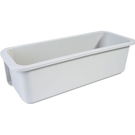 1PCS Kitchen Cabinet Basket Organizer, Plastic Sliding Storage Drawer, Under Sink, Furniture Organizer, Kitchen Sliding Drawer, Bathroom Sink (Grey) (1/4)