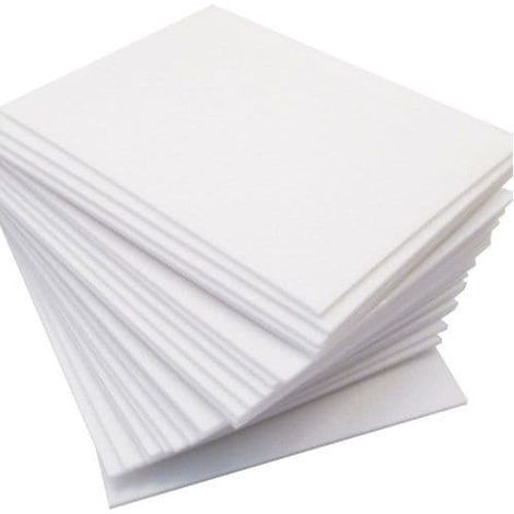 10 x 1000x500x50mm White Foam Sheets EPS Polystyrene
