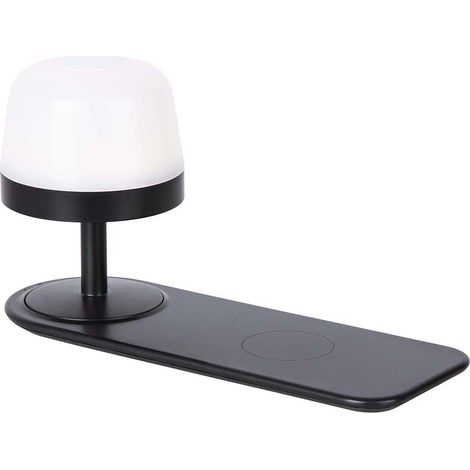 Lampe de chevet Lampe de table LED Interrupteur à 3 positions noir L 24,5cm (1/4)