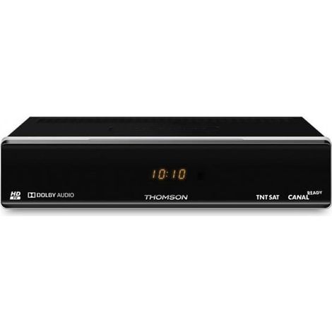 Récepteur Satellite - Thomson - THS805 HD - TNT via Satellite - Enregistrement USB - Liste de Favoris
