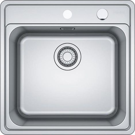 Franke Einbaubecken Bell BCX 610-51 Edelstahl Excenterbedienung (1/3)