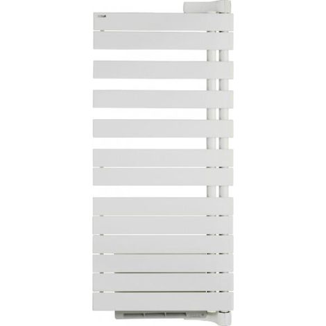 Acova – Sèche-serviette soufflant eau chaude 1594W – Soufflant 1000W – Design asymétrique pivot à droite – XRR128055IFS