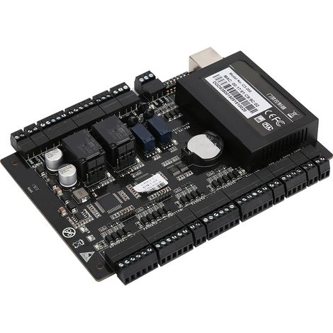 Panneau de contrôle d'accès TCP/IP C3-200 pour 2 portes, compatible lecteur Wiegand26, carte contrôleur de porte avec protocole IP (1/5)