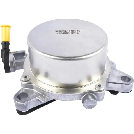 Bomba de vacío para servofreno, construcción metálica, 8,5 x 7 x 6 pulgadas, compatible con Fiat 500/500L/500X y Dodge Dart, modelo 4892641AC, números OEM 4892641AB y 68288744AA (1/5)