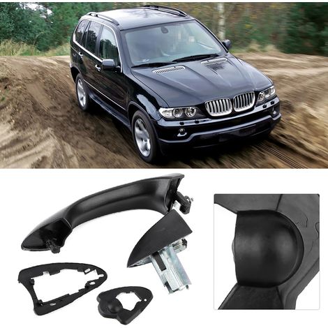 Poignée de porte extérieure arrière gauche compatible avec BMW X5 E53 (2000-2006) - Référence : 51218257737 (1/5)