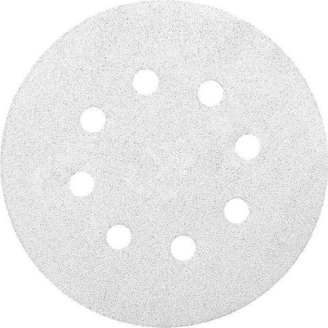Disque abrasif auto-agrippant 125mm grain 240 – Lot de 10 disques pour ponçage bois et métal – P33401 (1/4)
