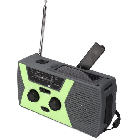 Radio Météo Solaire 2 W, Chargement USB, étanche IPX3, à avec de (1/5)