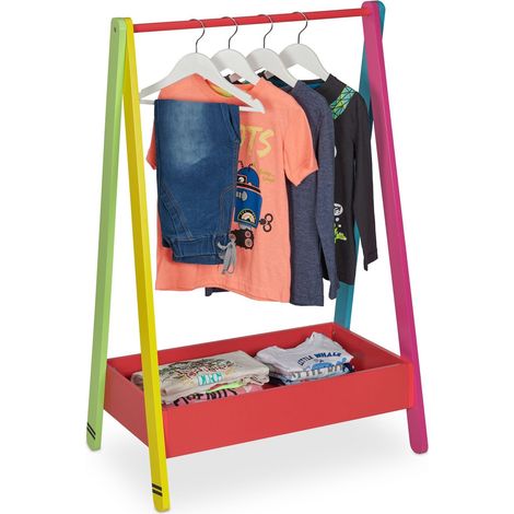 Posición de la ropa de los niños