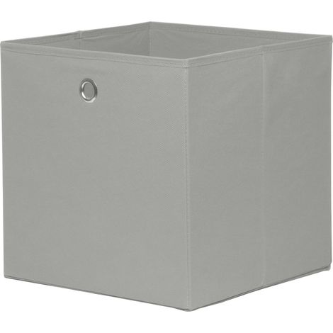 Boîte de rangement Alfa - gris (1/4)