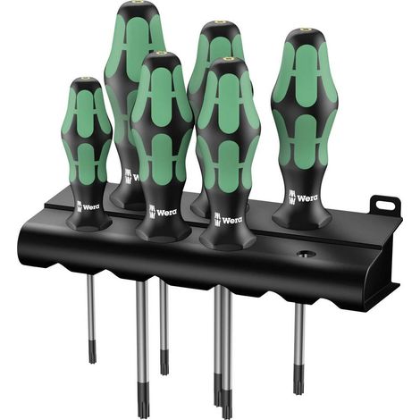 367/6 TORX® HF 05028059001 Jeu de tournevis Kraftform Plus avec Fonction de retenue/Rack 6 pièces (1/2)