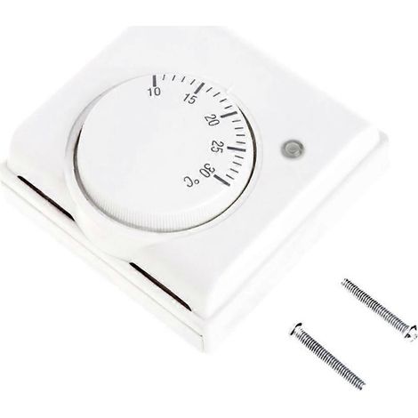 Mechanischer Thermostat für 220 V Wechselstrom-Zentralheizung zur Regelung der Fußbodentemperatur. (1/5)