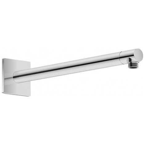 Bras de douche Duravit, uniquement pour douches frontales jusqu'à 240 mm, rosette carrée, Coloris: chrome - UV0670032000