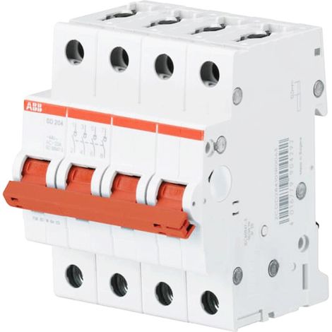 Interrupteur-sectionneur modulaire 40A 4P SD204/40 2CDD284101R0040