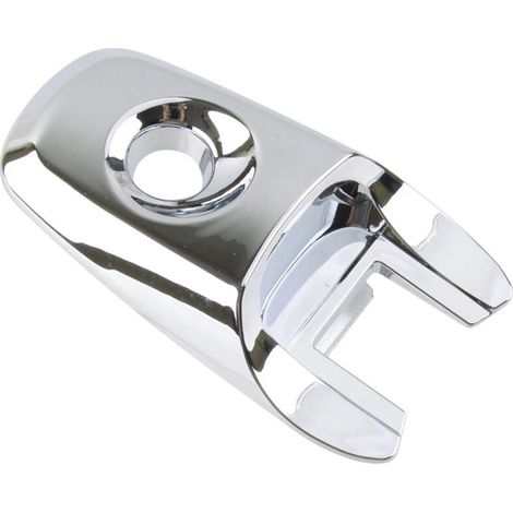 BA1Z78218A14A Cache-cylindre de serrure de poignée de porte extérieure gauche chromée pour Ford Explorer Edge 2011-2019 (1/5)