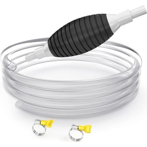 HEAROOM Caudal Top Siphon Bomb, Gasoline Siphon Manguera Bomb (5M)