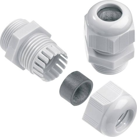 Weidmüller 1909840000-1 Pressacavo filettato PG42 Poliammide Grigio 1 pz.