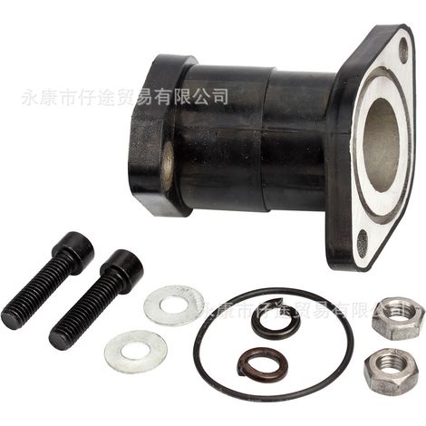 Connecteur de collecteur d'admission Big Bear Joint compatible avec les VTT Yamaha Kodiak YFM350 (1/5)