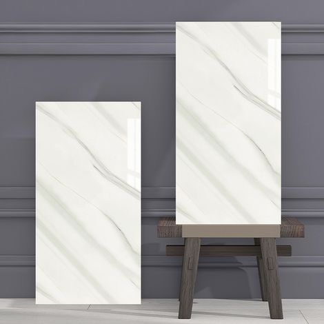 10 Pcs Peel and Stick Marble Wall Tile Blacksplash (1/5)